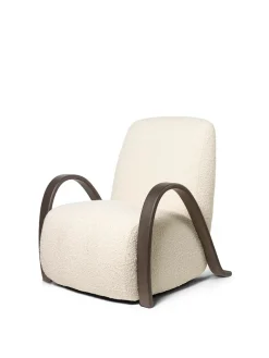 Ferm Living Buur Lounge Chair, nordic bouclé fra> Lænestole