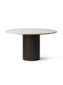 Vipp Cabin bord Ø130, grå marmor fra><noscript><img width=