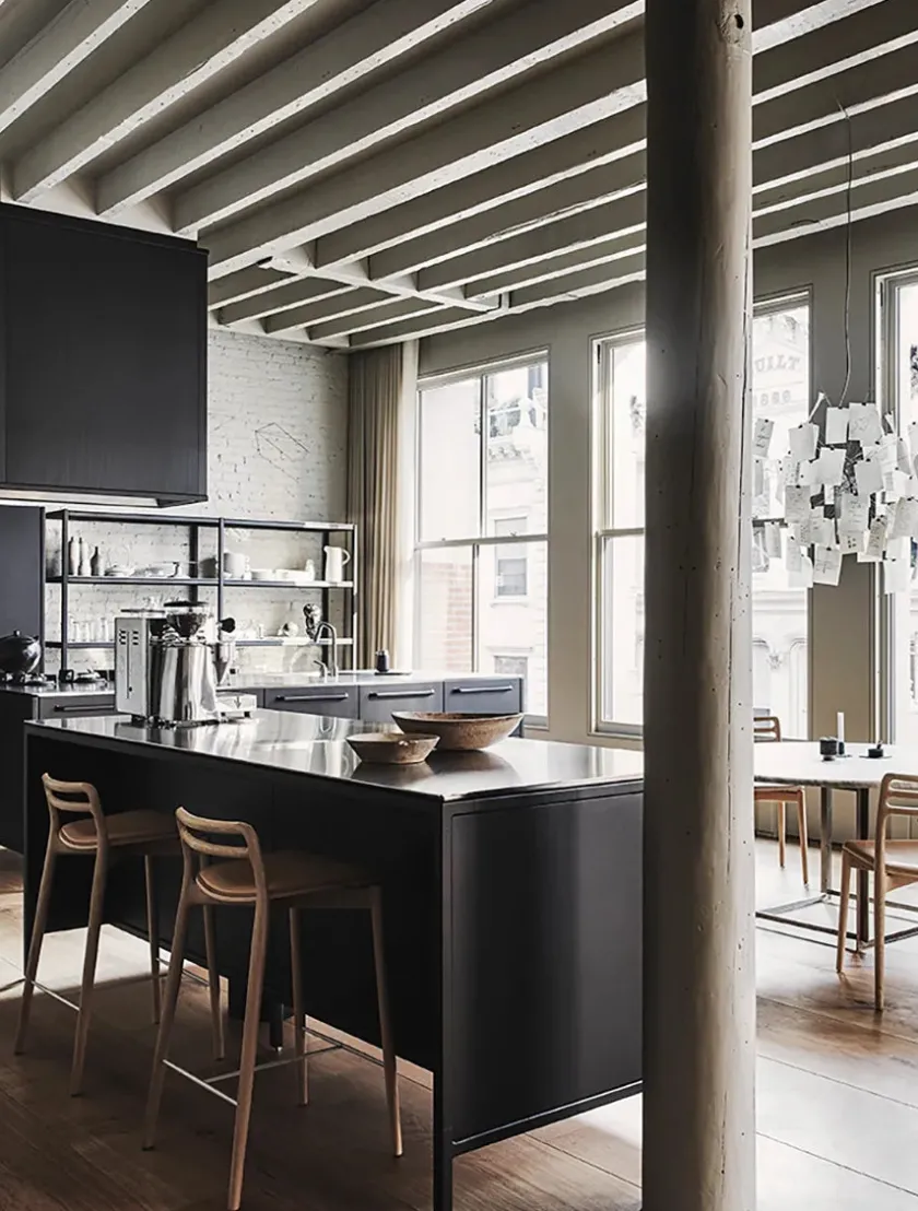 Vipp Cabin counterstol fra> Barstole
