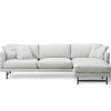 Fredericia Furniture Calmo 3-personers Sofa m. chaiselong, sunniva 717 fra> Sofaer