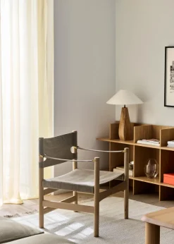 Fredericia Furniture Canvas 21 stol, sæbebehandlet af Børge Mogensen> Loungestole|Lænestole