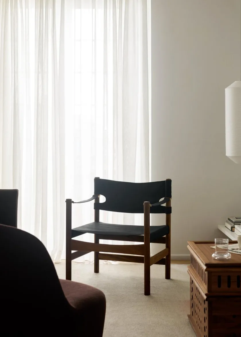 Fredericia Furniture Canvas 21 stol, sæbebehandlet af Børge Mogensen> Loungestole|Lænestole