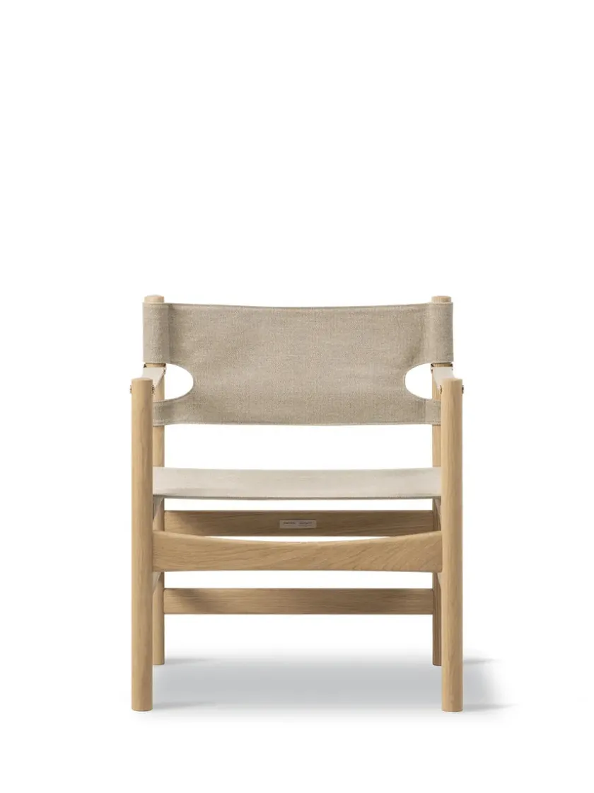 Fredericia Furniture Canvas 21 stol, sæbebehandlet af Børge Mogensen> Loungestole|Lænestole