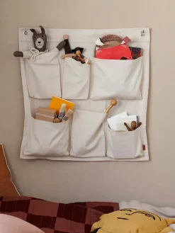 Ferm Living Canvas Wall Pockets fra> Hylder