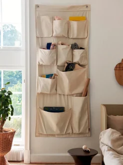 Ferm Living Canvas XL Wall Pockets fra><noscript><img width=