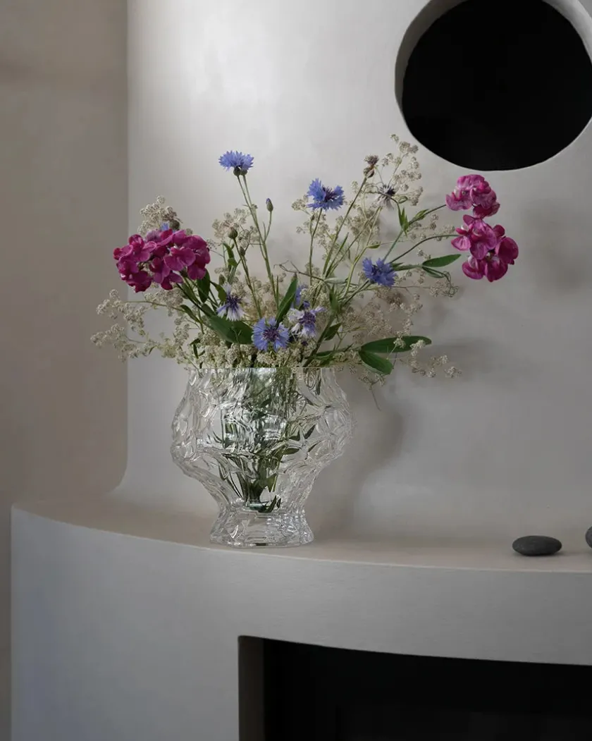 Hein Studio Canyon Vase Medium, clear fra> Gaver Til Hende|Vaser