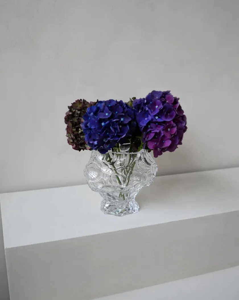 Hein Studio Canyon Vase Medium, clear fra> Gaver Til Hende|Vaser