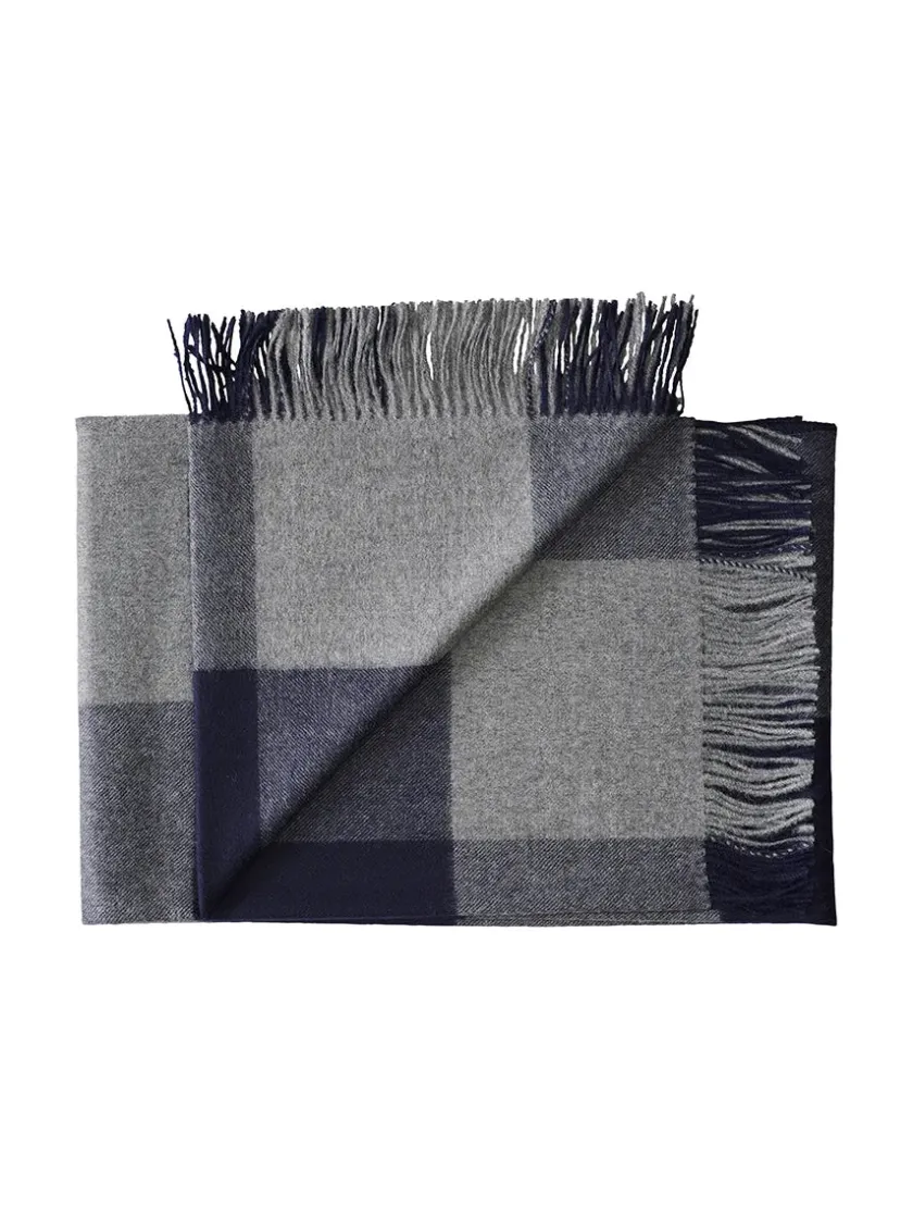 Silkeborg Uldspinderi Caracas Plaid, caramel fra> Puder Og Plaider