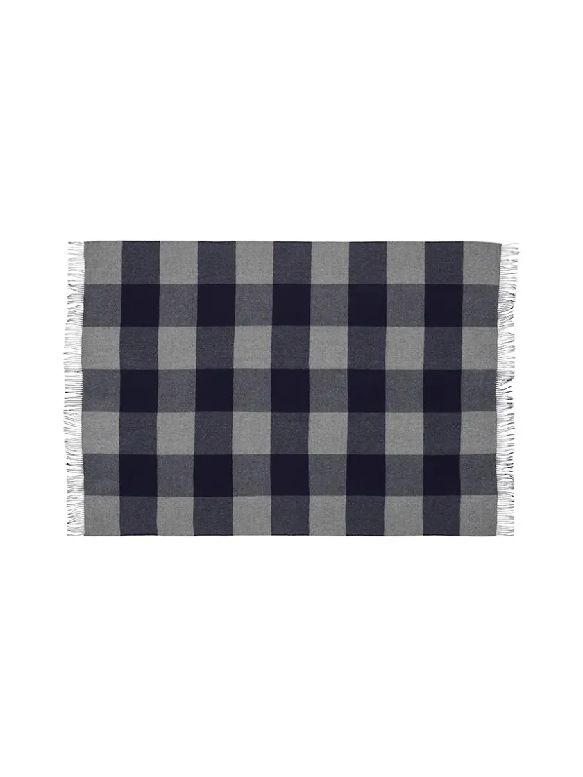 Silkeborg Uldspinderi Caracas Plaid, rosewood fra> Puder Og Plaider