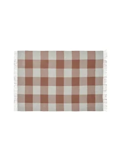 Silkeborg Uldspinderi Caracas Plaid, rosewood fra><noscript><img width=