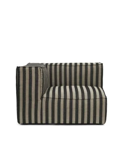 Ferm Living Catena Armrest Left Louisiana, sand/black fra> Sofaer