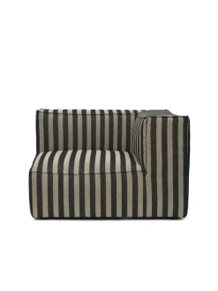 Ferm Living Catena Armrest Left Louisiana, sand/black fra><noscript><img width=