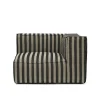 Ferm Living Catena Armrest Right Louisiana, sand/black fra> Sofaer
