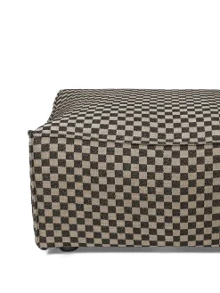 Ferm Living Catena Pouf L501 Check, sand/black fra><noscript><img width=
