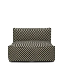 Ferm Living Catena Sofa Center L100 Check, sand/black fra> Sofaer