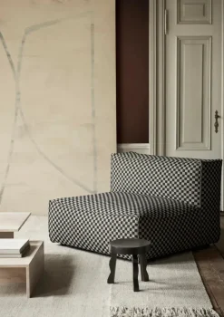 Ferm Living Catena Sofa Center S100 Check, sand/black fra> Sofaer