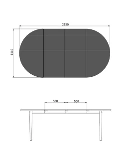 FDB Møbler C62E Spisebord fra><noscript><img width=