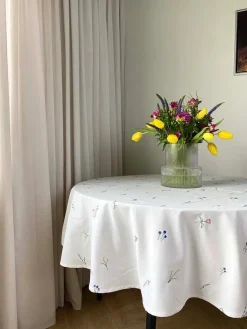Blåmst Celebration Dug, Rund fra><noscript><img width=