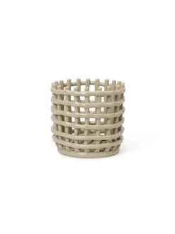 Ferm Living Ceramic Basket, small fra> Service