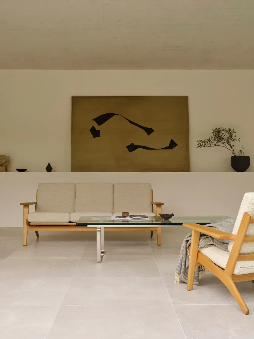 Carl Hansen & Søn CH293 3 pers. sofa, eg olie af Hans J. Wegner> Sofaer