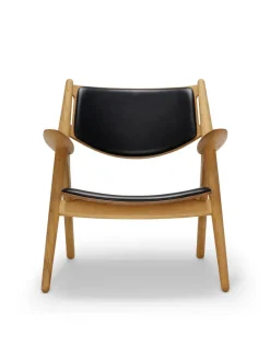 Carl Hansen & Søn CH28 af Hans J. Wegner> Loungestole|Lænestole