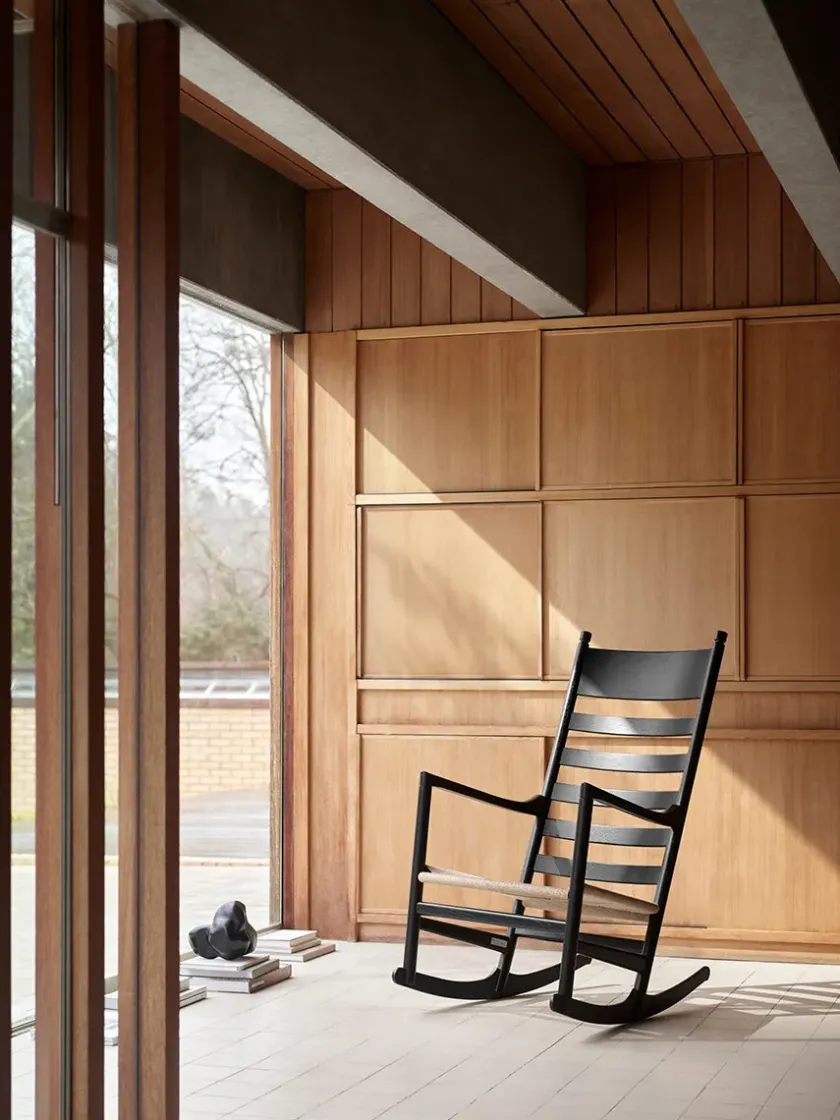 Carl Hansen & Søn CH45 Gyngestol af Hans J. Wegner> Gyngestole