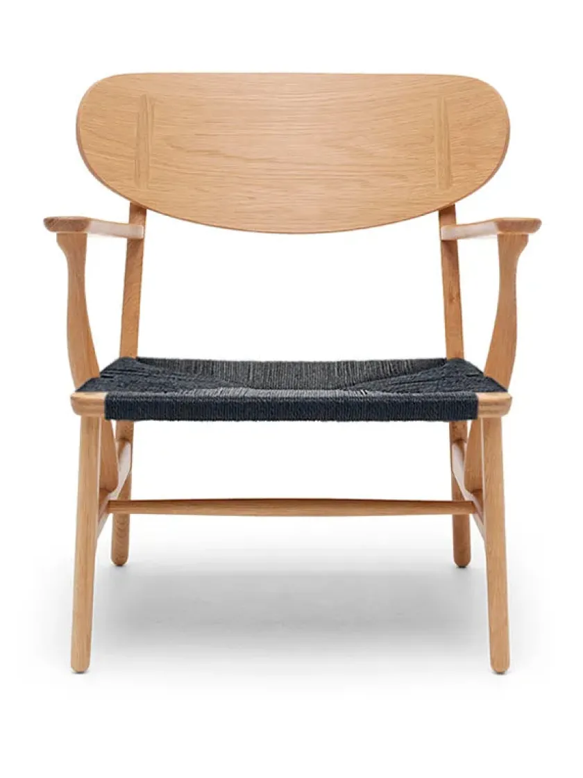 Carl Hansen & Søn CH22 Loungestol af Hans J. Wegner> Loungestole|Lænestole