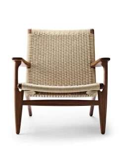 Carl Hansen & Søn CH25 Loungestol, eg hvidolie af Hans J. Wegner><noscript><img width=