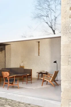Carl Hansen & Søn CH25 Loungestol, eg olie af Hans J. Wegner><noscript><img width=