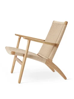 Carl Hansen & Søn CH25 Loungestol, eg sæbe af Hans J. Wegner><noscript><img width=
