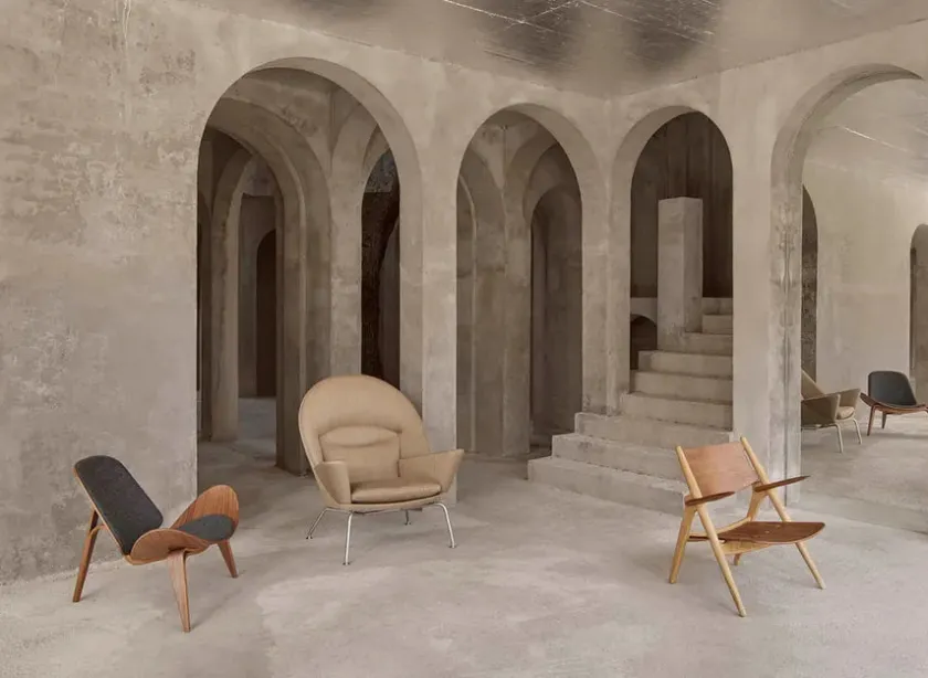 Carl Hansen & Søn CH468 Oculus Chair af Hans J. Wegner> Lænestole