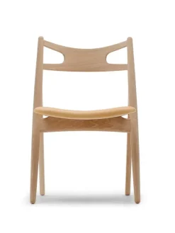 Carl Hansen & Søn CH29 Savbukstolen i bøg af Hans J. Wegner> Spisebordsstole