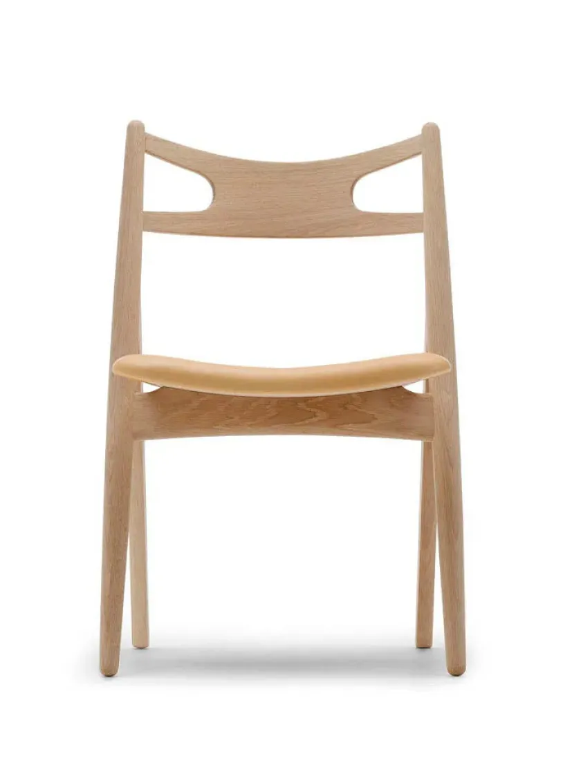 Carl Hansen & Søn CH29 Savbukstolen i bøg af Hans J. Wegner> Spisebordsstole