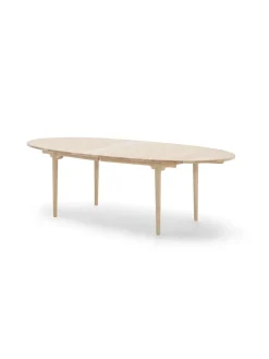 Carl Hansen & Søn CH339 Spisebord, sæbebehandlet eg fra Carl Hansen> Spiseborde