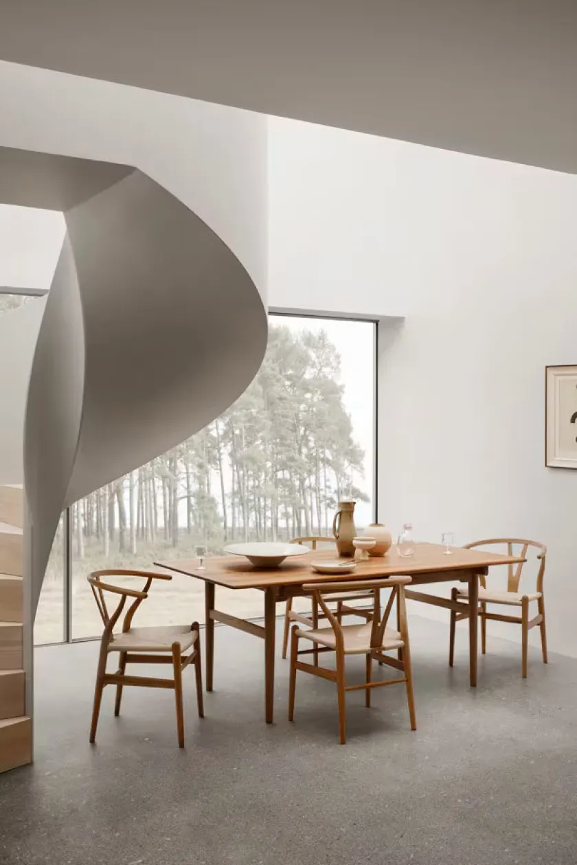 Carl Hansen & Søn CH327 Spisebord Teak Mix, 190 cm fra> Spiseborde