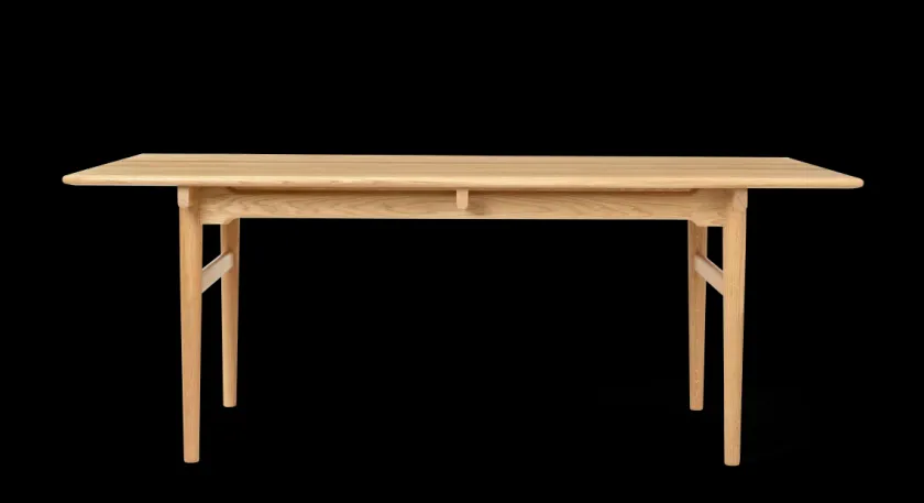Carl Hansen & Søn CH327 Spisebord Teak Mix, 248 cm fra> Spiseborde