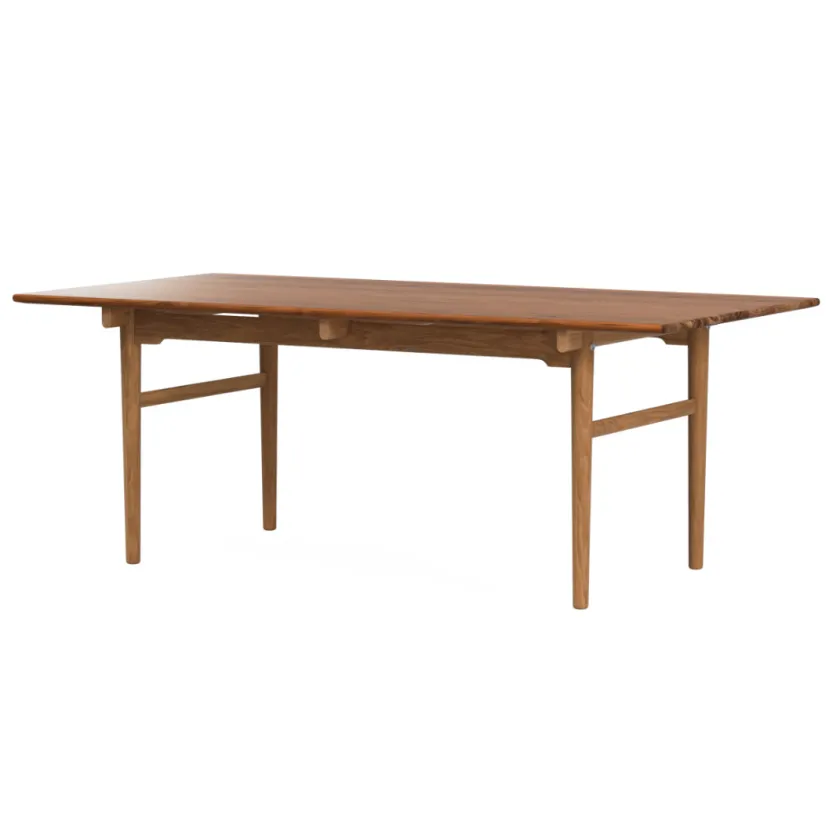 Carl Hansen & Søn CH327 Spisebord Teak Mix, 248 cm fra> Spiseborde