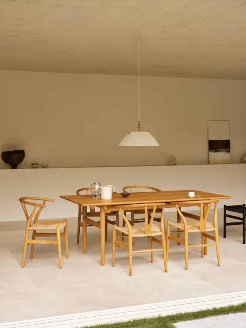 Carl Hansen & Søn CH327 Spisebord Teak Mix, 248 cm fra> Spiseborde