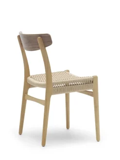 Carl Hansen & Søn CH23 Spisestol, eg hvidolie af Hans J. Wegner><noscript><img width=
