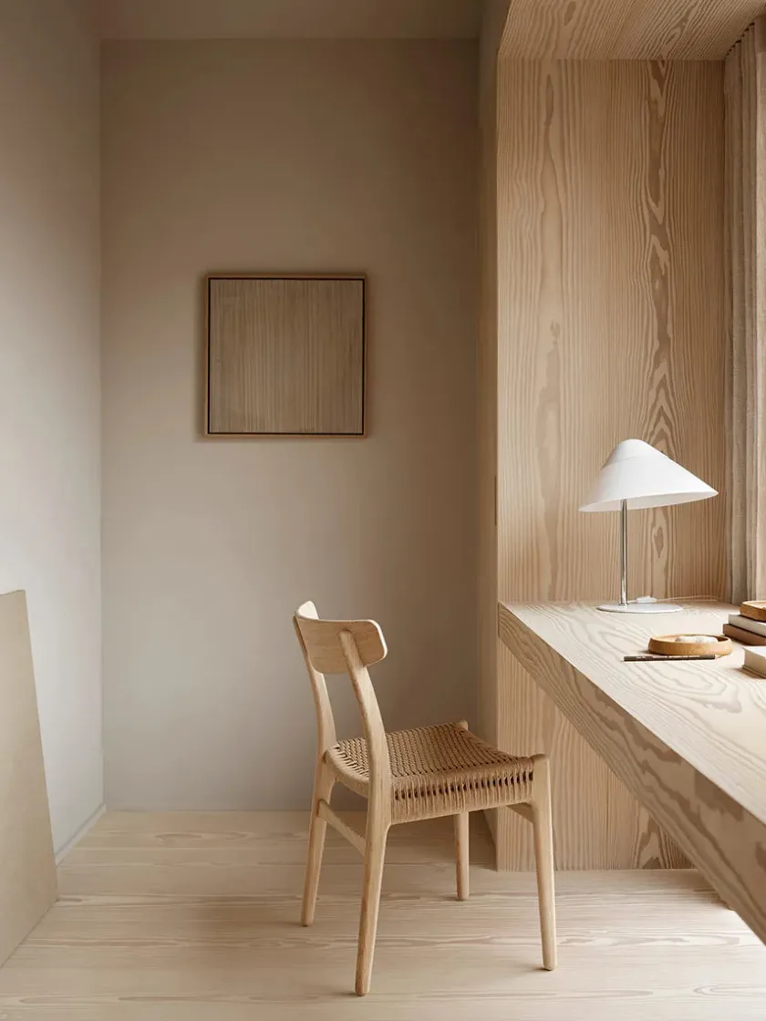 Carl Hansen & Søn CH23 Spisestol, eg sæbe af Hans J. Wegner> Spisebordsstole