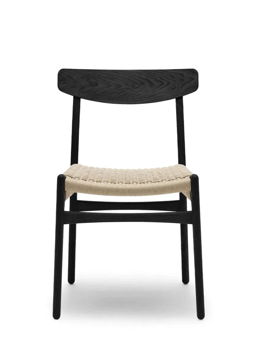 Carl Hansen & Søn CH23 Spisestol, eg/valnød olie af Hans J. Wegner> Spisebordsstole