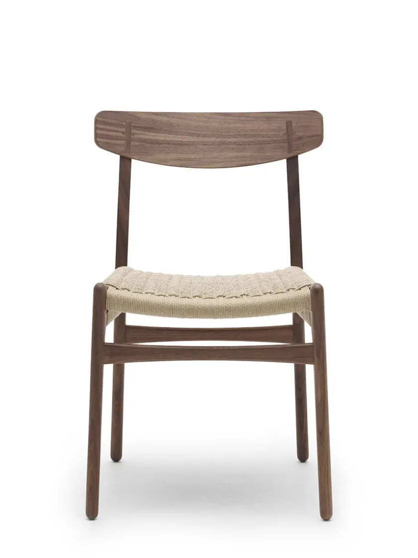 Carl Hansen & Søn CH23 Spisestol, eg/valnød olie af Hans J. Wegner> Spisebordsstole