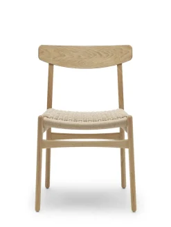 Carl Hansen & Søn CH23 Spisestol, valnød olie af Hans J. Wegner><noscript><img width=