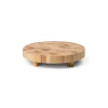 Ferm Living Chess Cutting Board Round fra> Skærebrætter