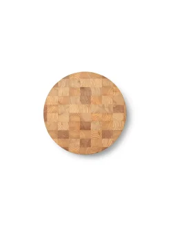 Ferm Living Chess Cutting Board Round fra><noscript><img width=