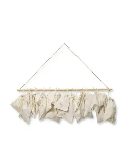 Ferm Living Christmas Countdown, 24 bags fra> Kalenderlys & Julelysestager|Adventsstager