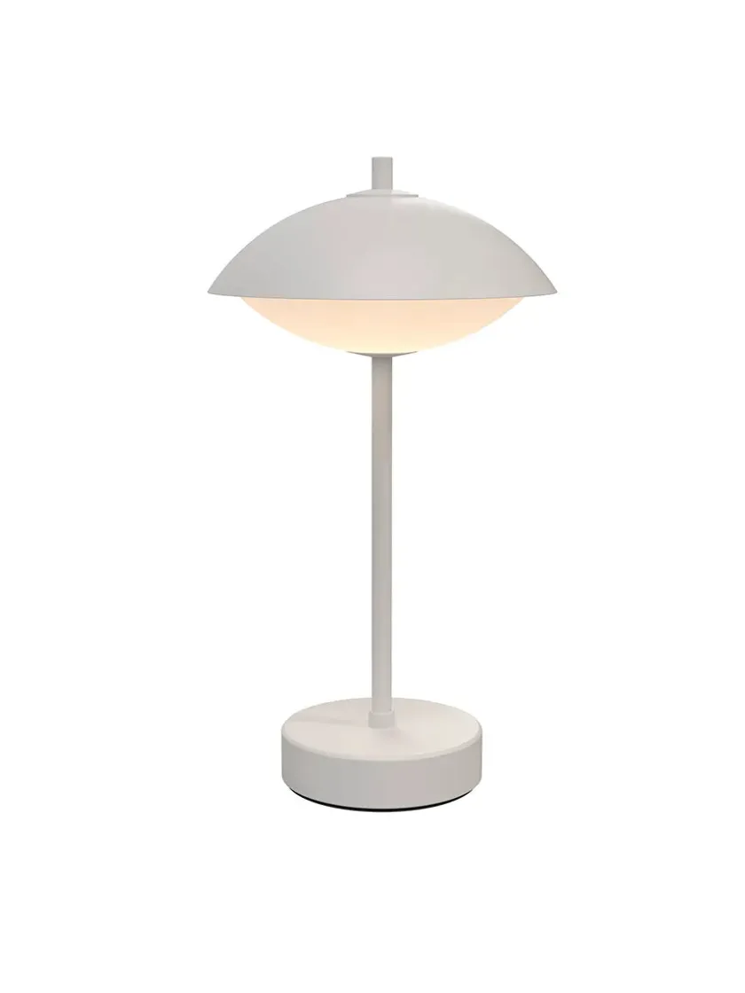 Fritz Hansen Clam Portable Lamp fra> Portable Lamper|Spots