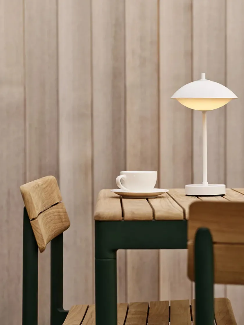 Fritz Hansen Clam Portable Lamp fra> Portable Lamper|Spots
