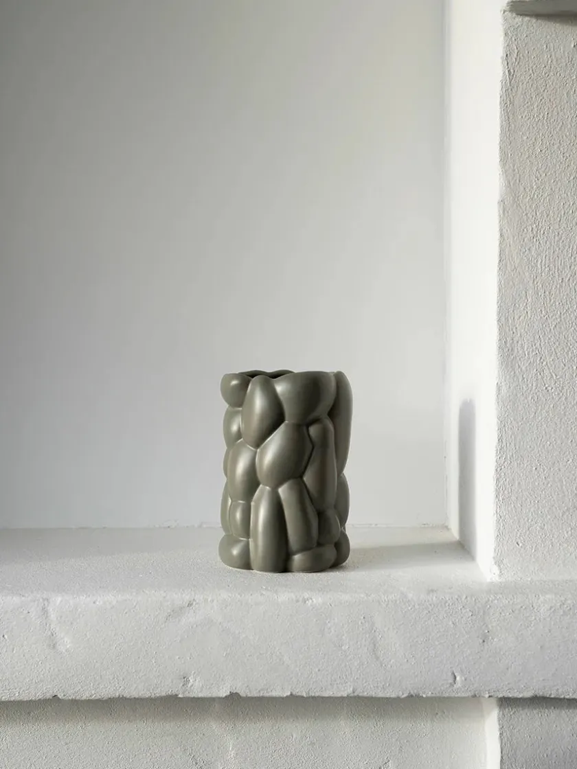 raawii Cloud Vase, sloe green fra> Vaser