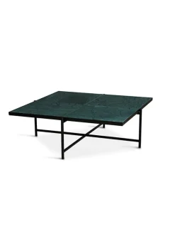 Handvärk Coffee Table 90, grøn marmor fra HANDVÄRK> Sofaborde
